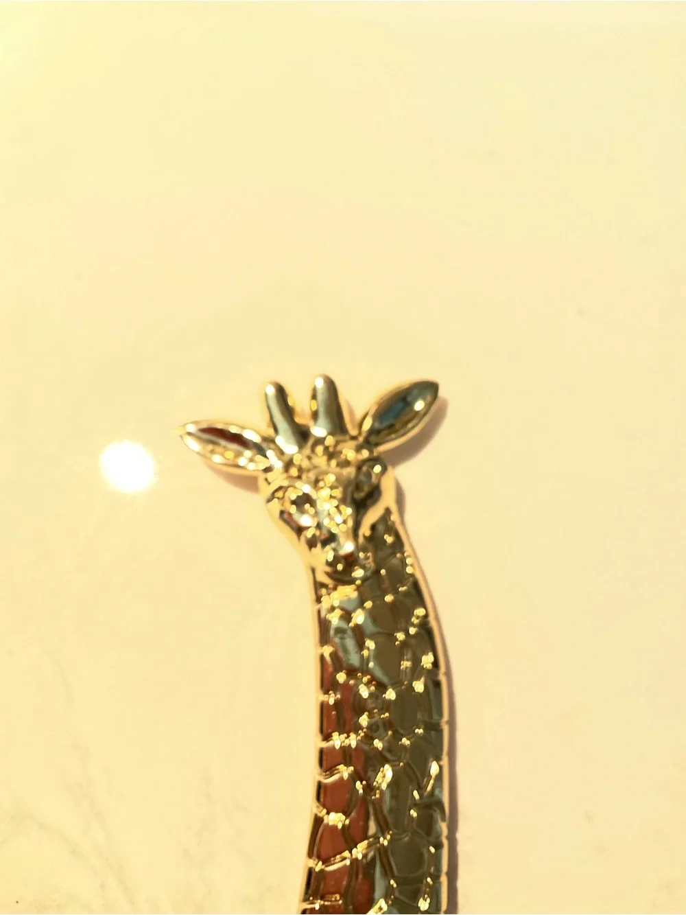 Lilly Pulitzer Gold Giraffe Decorative Kitchen Accent